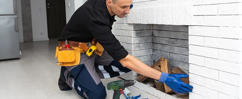 Fireplace Damaged Damper Frame Repair Services in Fort Thomas, Kentucky